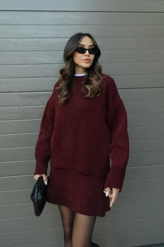 Alyssa | Soft Knit Set
